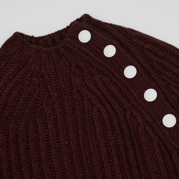 NWT Zadig&Voltaire Burgundy Coleen Sweater - Picture 2 of 5